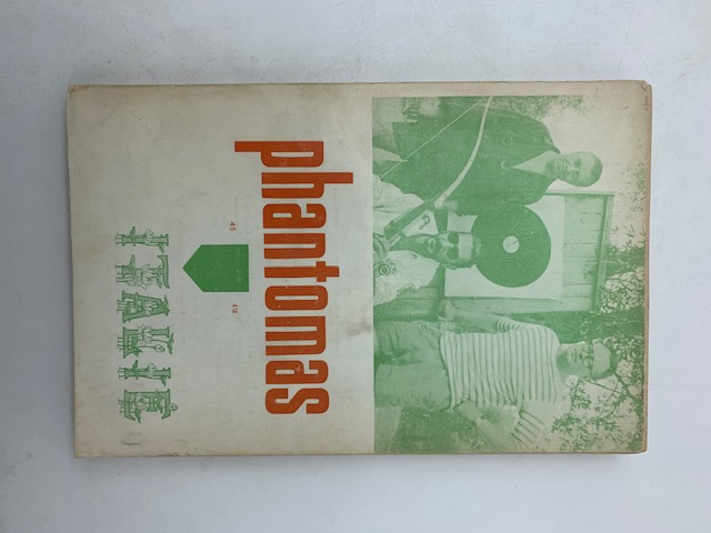 Phantomas. Revue. Italie 45-49. Poesie italienne de la nouvelle Avant-garde. Juin 1964